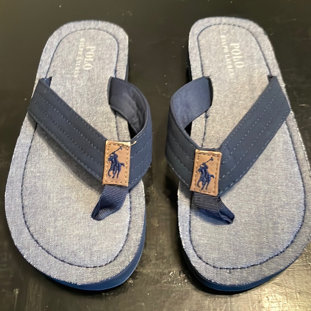 Polo Ralph Lauren kids flip flops